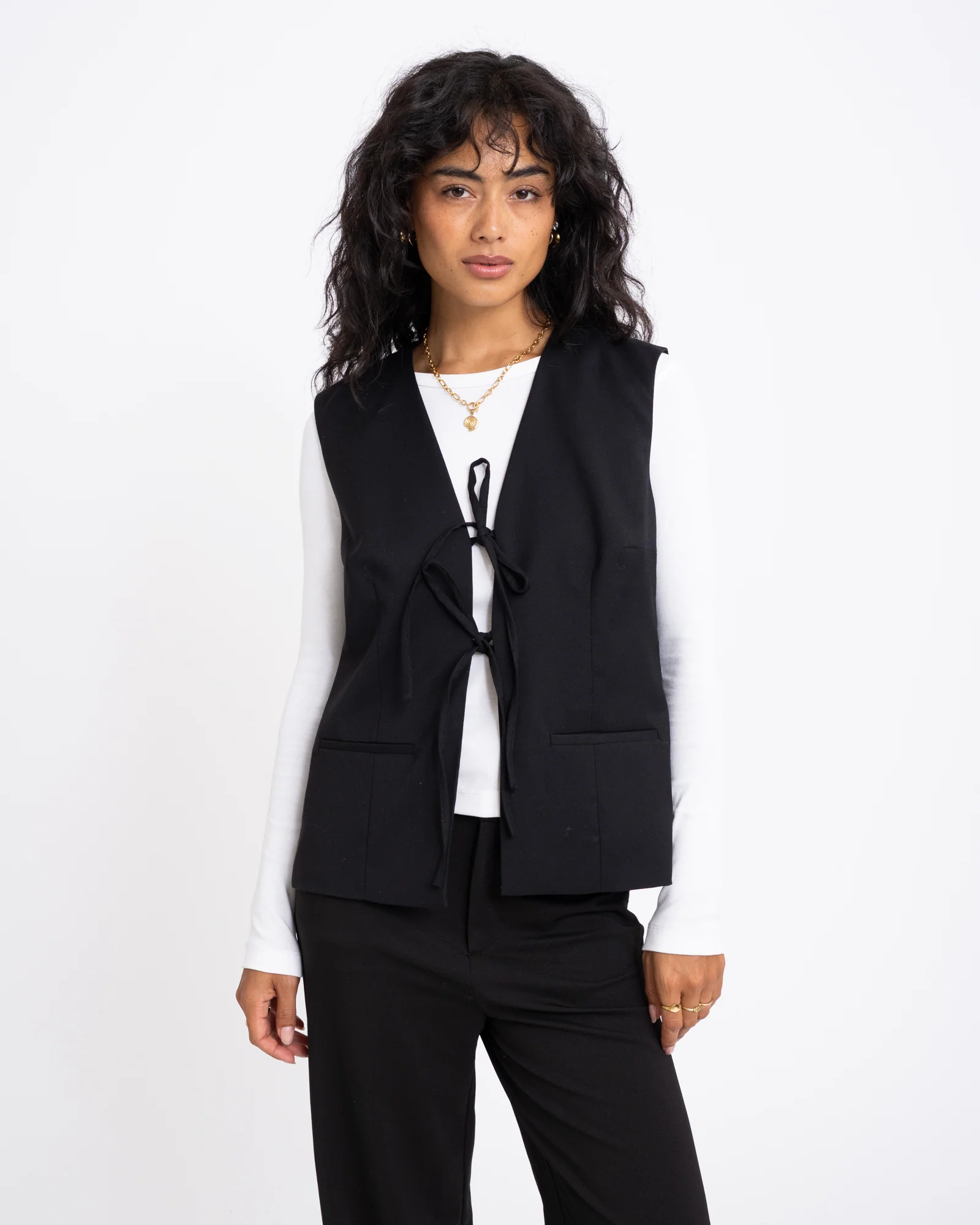 TILTIL Suki Gilet Black - Image 2