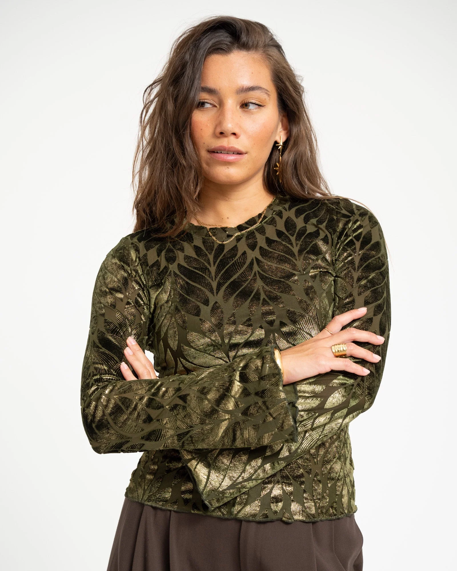 TILTIL Tiche longsleeve Olive - Image 3