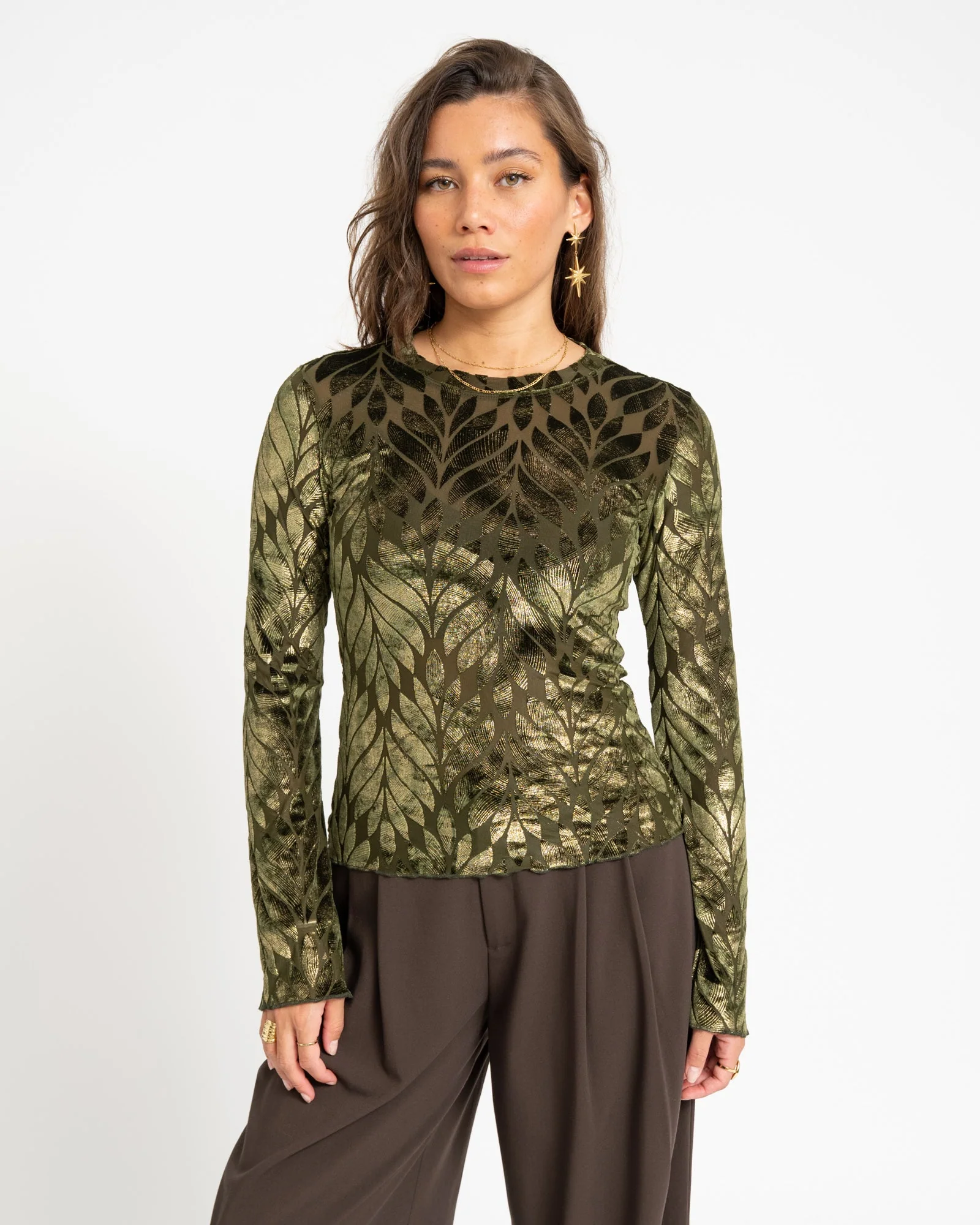 TILTIL Tiche longsleeve Olive - Image 7