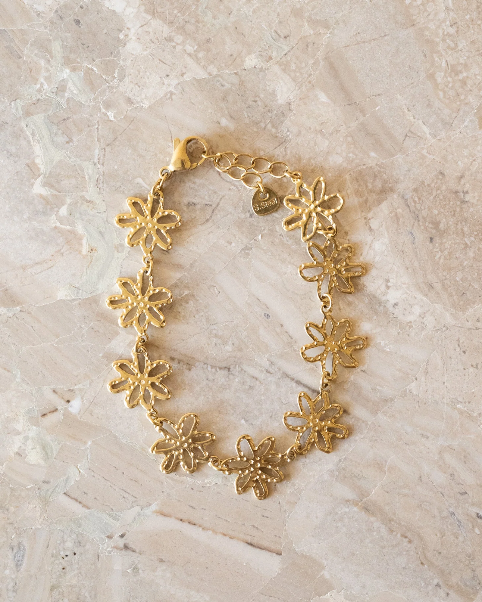 TILTIL Bracelet Flower Gold - Image 3