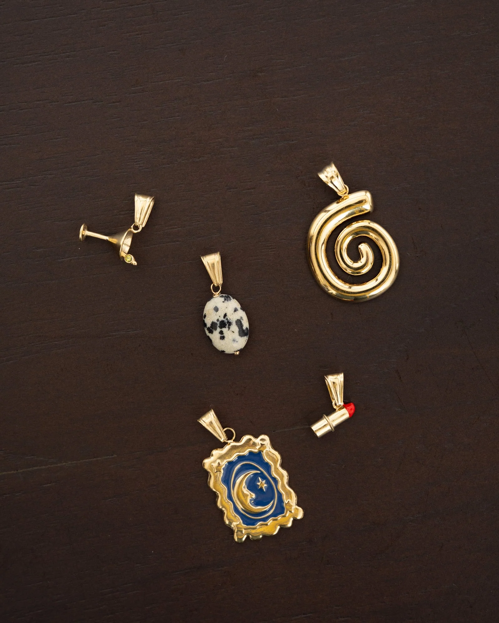 TILTIL Charm Goldplated Spiral - Image 3