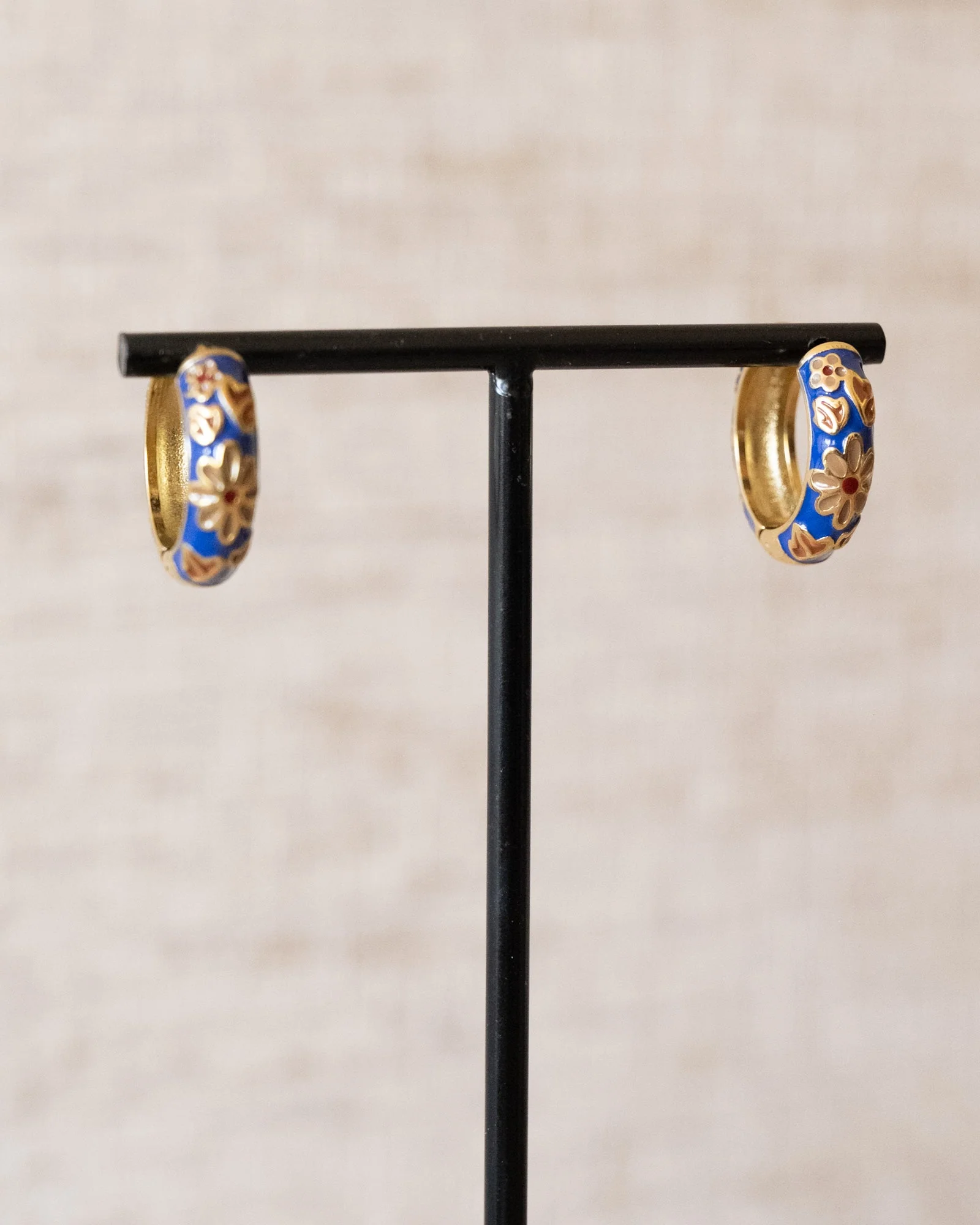 TILTIL Set of 2 Hoop Artsy Dark Blue - Image 4