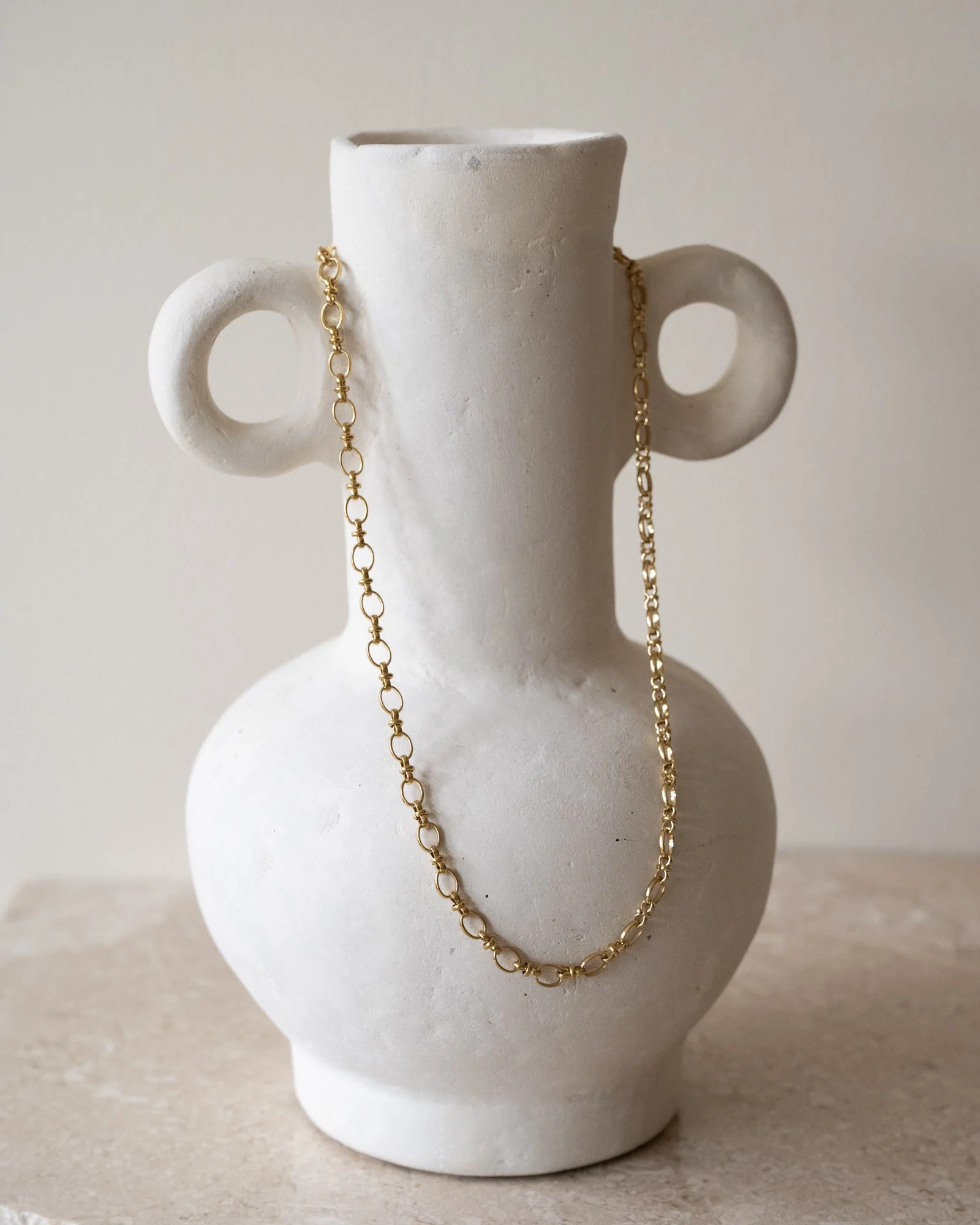 TILTIL Statement Necklace Fien Gold - Image 3