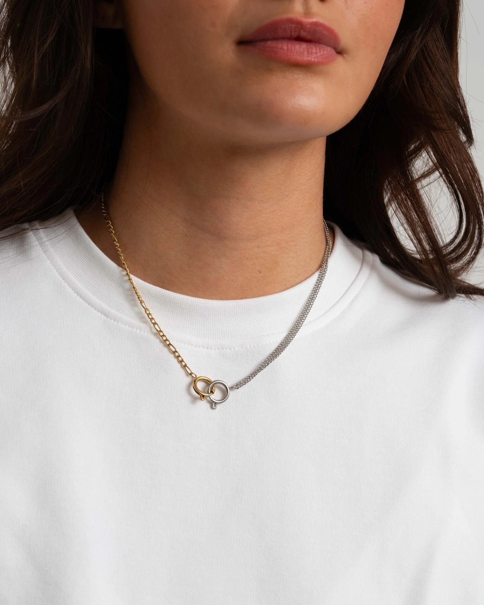 TILTL Statement Necklace Sid Silver&Gold - Image 3