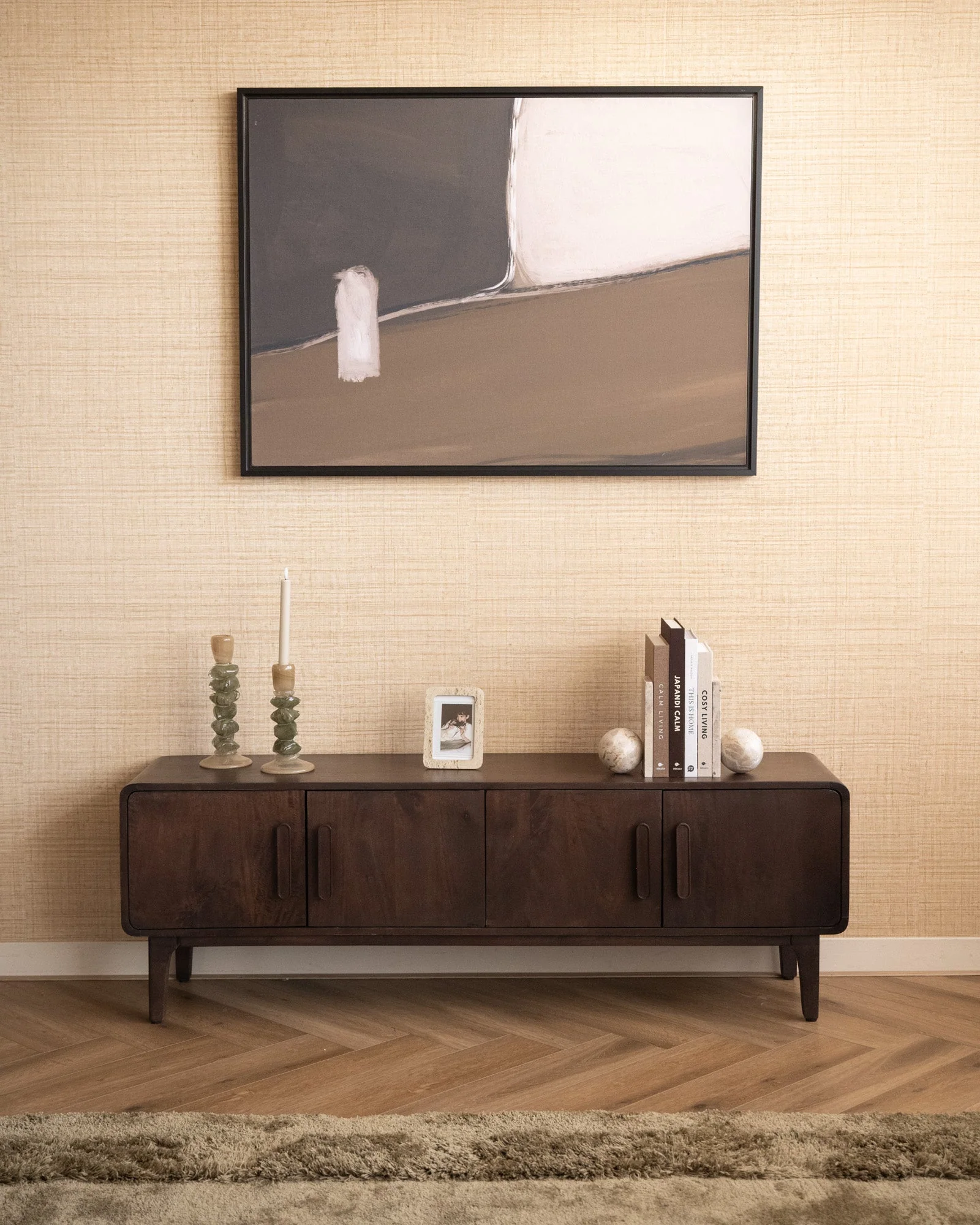 X-Large Wall Art Abstract Chocolate - Image 5