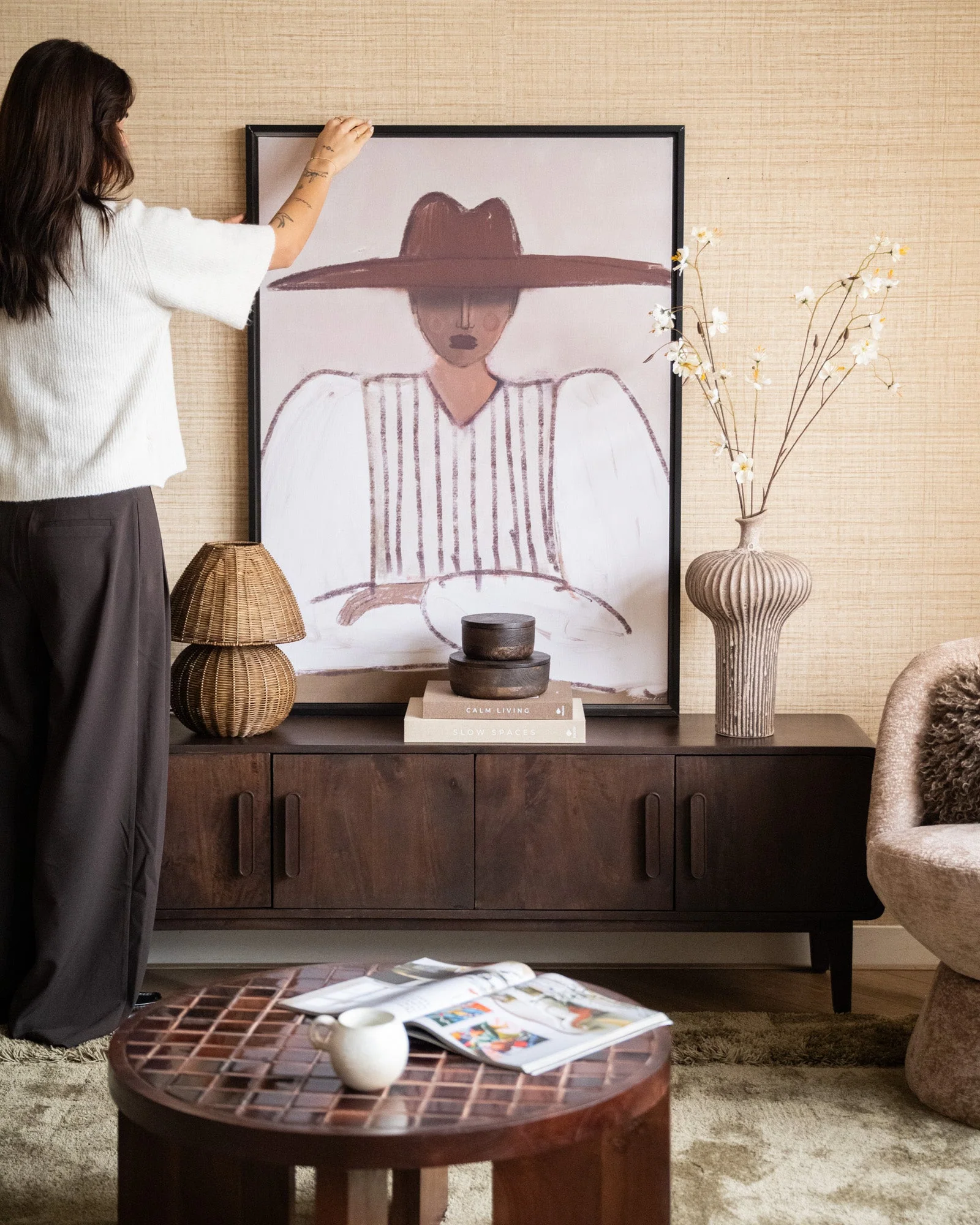 X-Large Wall Art Sunhat - Image 4