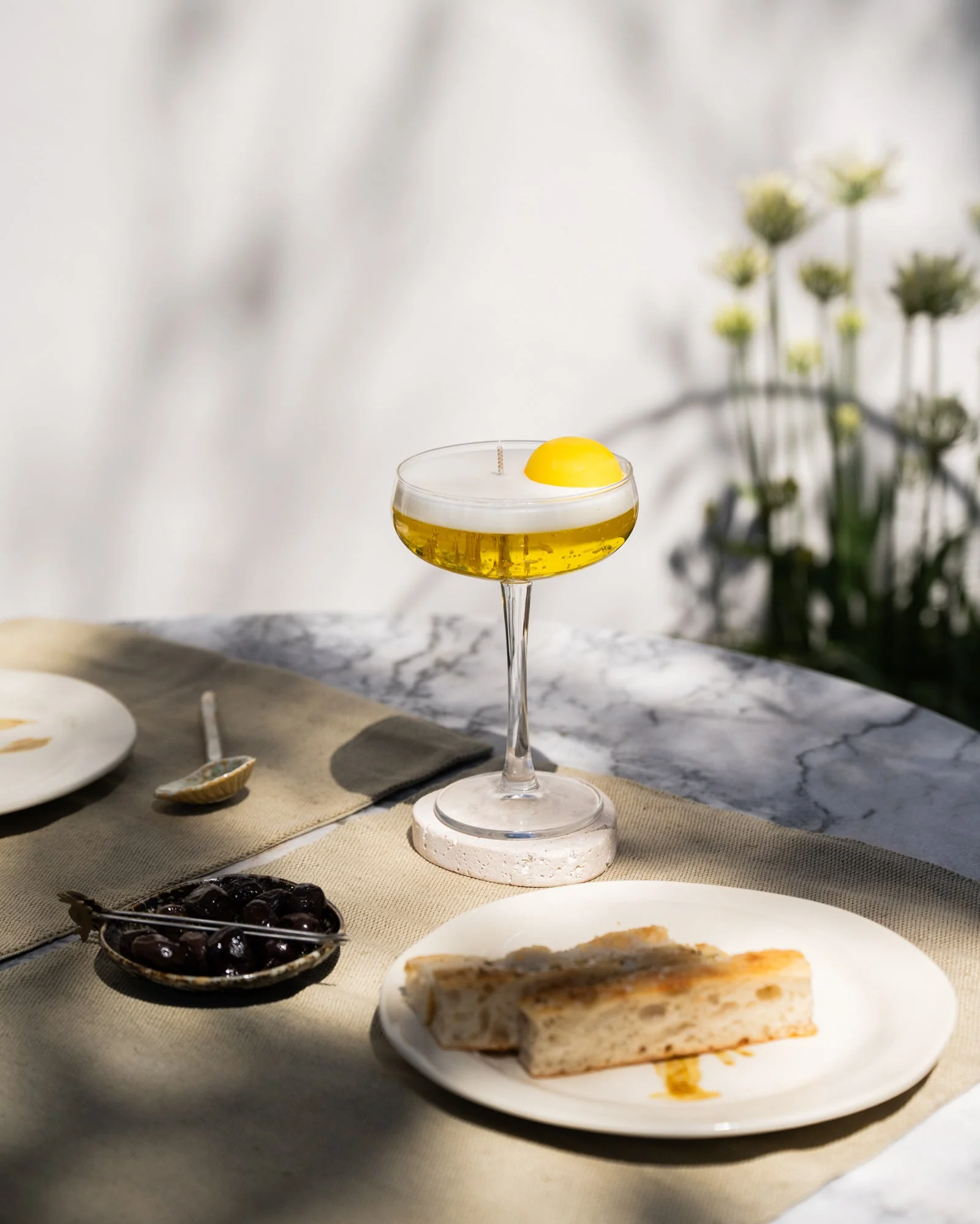 Handmade Cocktail Candle Limoncello Spritz - Image 3