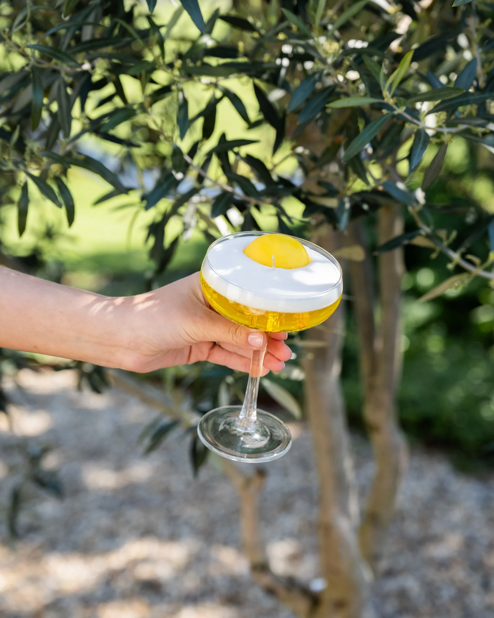 Handmade Cocktail Candle Limoncello Spritz - Image 4